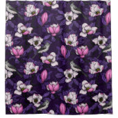 Rideaux De Douche Magnolia en floraison et tireur 4 (Devant)