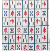 Rideaux De Douche Mahjong Jeu Titres Design (Devant)