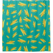 Rideaux De Douche Maïs Sur Le Motif Cob (Devant)