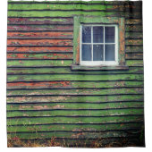 Rideaux De Douche Maison ancienne et fenêtre (Devant)