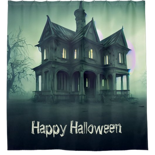 Rideaux De Douche Maison haunted (Devant)