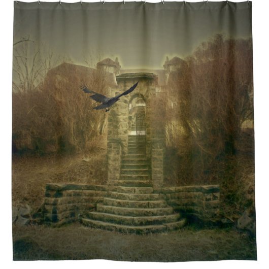 Rideaux De Douche Maison haunted (Devant)