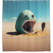 Rideaux De Douche Maison monstre du désert (Devant)