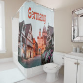 Rideaux De Douche Maisons de rangées Allemagne (En situation)