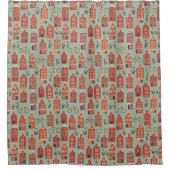 Rideaux De Douche Maisons hollandaises - Amsterdam motif (Devant)