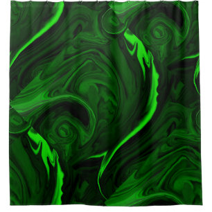 Rideaux De Douche malachite vert texture
