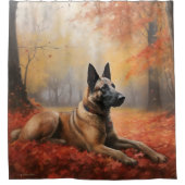 Rideaux De Douche Malinoi belge en automne Leaves Fall Inspire (Devant)