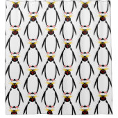 Rideaux De Douche Manchot rockhopper ou macaroni (Devant)