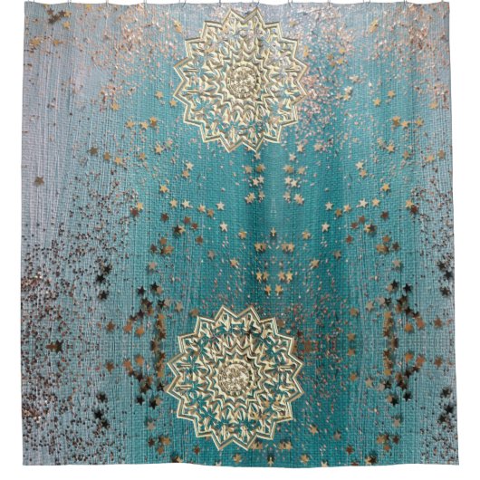 Rideaux De Douche Mandala (Devant)