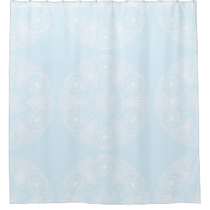 Rideaux De Douche Mandala arctique