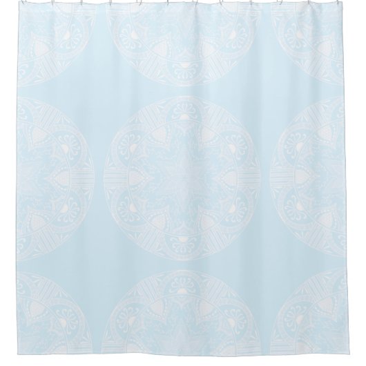 Rideaux De Douche Mandala arctique (Devant)