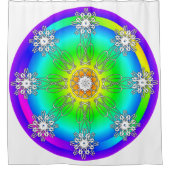Rideaux De Douche Mandala celtique (Devant)