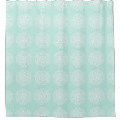 Rideaux De Douche Mandala en verre marin (Devant)