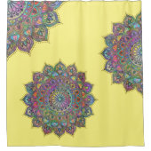 Rideaux De Douche Mandala Inde Style 1 (Devant)