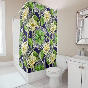 Rideaux De Douche Mandala Inspiré de la Nature