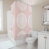 Rideaux De Douche Mandala Mallow (En situation)