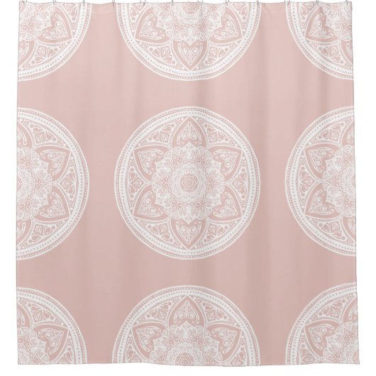 Rideaux De Douche Mandala Mallow (Devant)