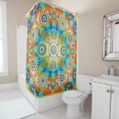Rideaux De Douche Mandala Multi Verse (En situation)