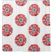 Rideaux De Douche Mandala Shower curtain (Devant)