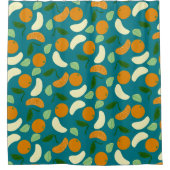 Rideaux De Douche Mandarin Citrus (Devant)