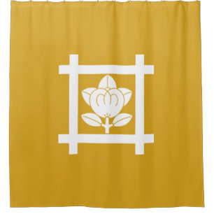 Rideaux De Douche Mandarin orange pour la secte Nichiren
