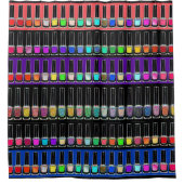 Rideaux De Douche Manicure ongle polonais beauté (Devant)