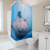 Rideaux De Douche Manta Mania : Rayon Manta au soleil (En situation)