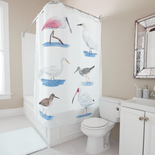 Rideaux De Douche Marais (En situation)