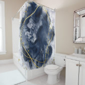 Rideaux De Douche Marbré (En situation)