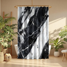 Marbre noir et blanc de luxe