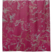 Rideaux De Douche Marbre rose abstrait (Devant)