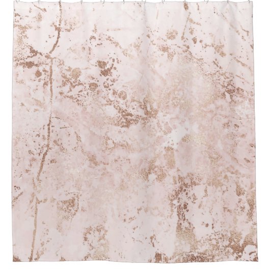 Rideaux De Douche Marbre rose : arrière - plan de texture dorée. (Devant)