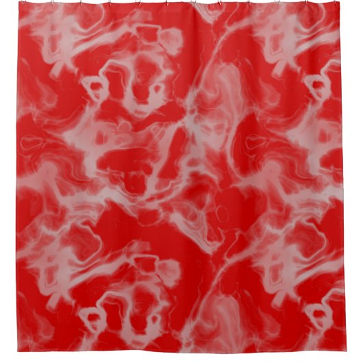 Rideaux De Douche marbre rouge abstrait (Devant)