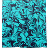 Rideaux De Douche Marbre turquoise (Devant)
