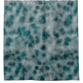 Rideaux De Douche Marbre turquoise abstrait (Devant)