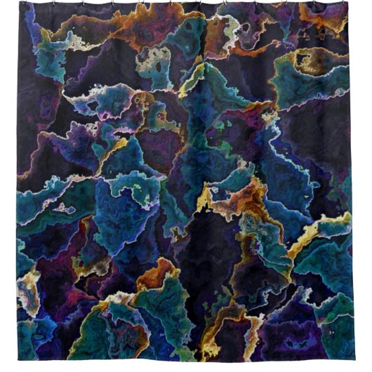 Rideaux De Douche Marche à huile (Devant)