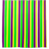 Rideaux De Douche Mardi Gras Stripes (Devant)
