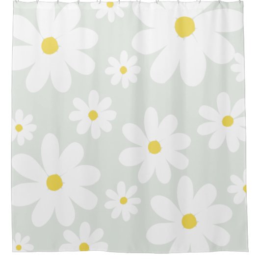 Rideaux De Douche Marguerites (Devant)