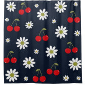 Rideaux De Douche Marguerites & Cerises (Devant)