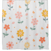 Rideaux De Douche Marguerites de printemps (Devant)