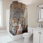 Rideaux De Douche Marie Antoinette Dans Sa Chambre À Versailles (En situation)