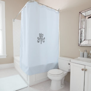 Rideaux De Douche Marie Antoinette monogramme Pâte à papier