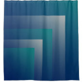 Rideaux De Douche Marine gris turquoise (Devant)