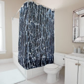 Rideaux De Douche Marine Nature Abstraite (En situation)