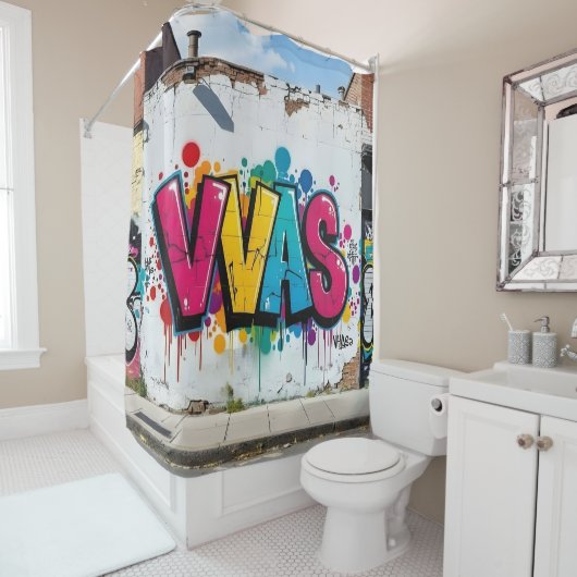 Rideaux De Douche Mark Of The Studio -  (En situation)