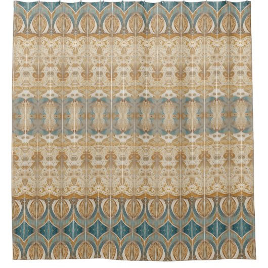 Rideaux De Douche Marocain Boho Douche Style 2 (Devant)