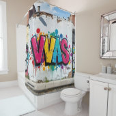 Rideaux De Douche Marque De L'Atelier - (En situation)