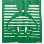 Rideaux De Douche MARVIN L'Icône rayée MARTIAN™ (Devant)