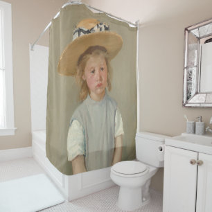 Rideaux De Douche Mary Cassatt - Enfant en paille Casquette