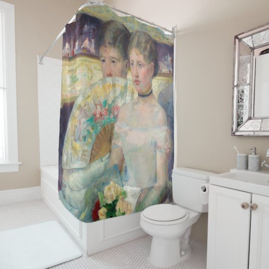 Rideaux De Douche Mary Cassatt - Le Loge (En situation)